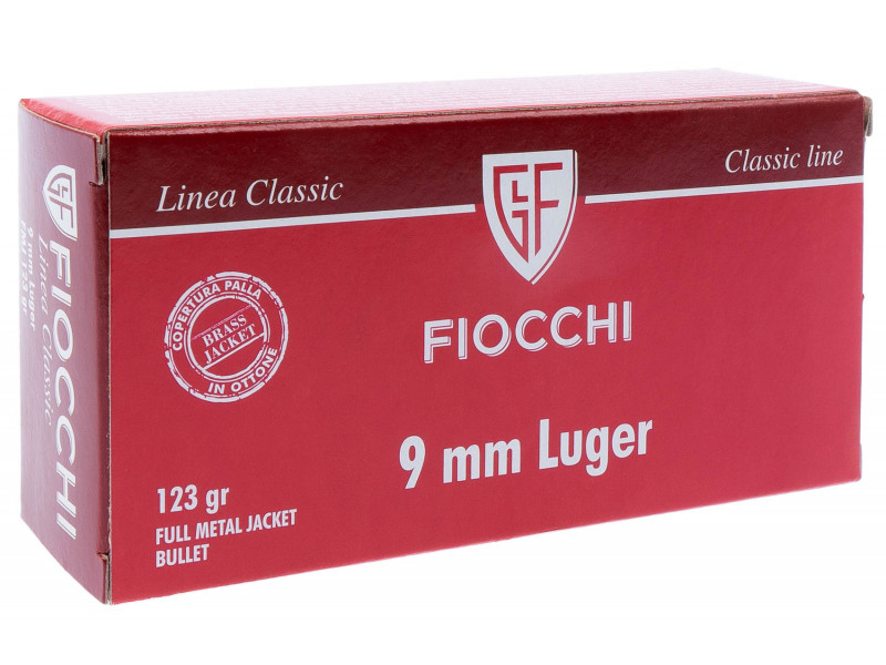 9х19 Fiocchi FMJ 8,0г