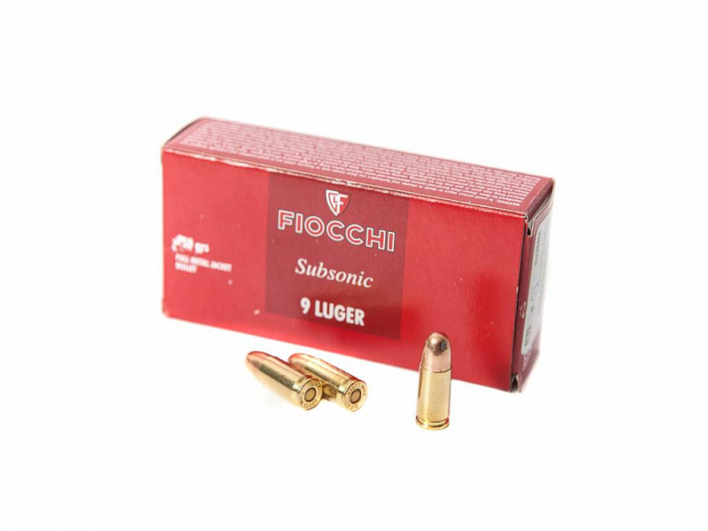 9х19 Fiocchi 10,24г Subsonic