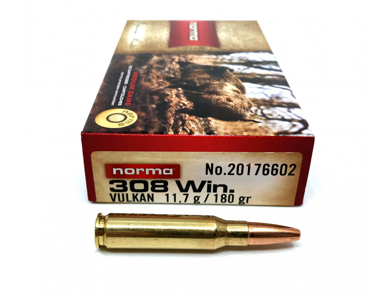 308 Win Norma Vulkan 11,7г (180gr)