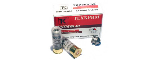 12/70 Пуля Гризли 35г (Техкрим) 12/70 Пуля Гризли 35г (Техкрим)