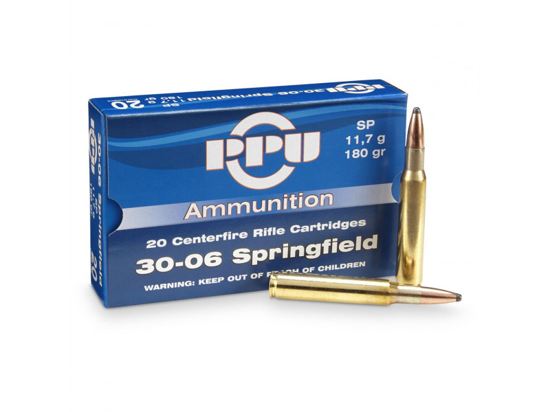 30-06 PPU SP 11,7г (180gr) (20шт) 30-06 PPU SP 11,7г (180gr) (20шт)