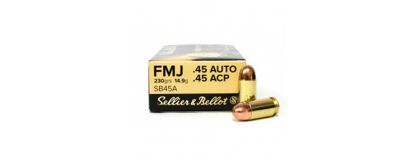 45 Auto S&B FMJ 14,9г
