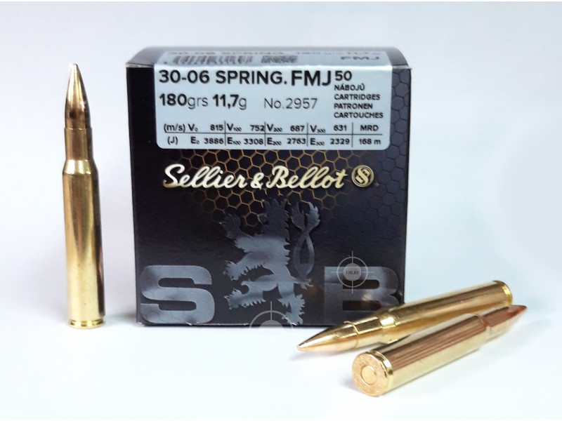 30-06 S&B FMJ 11,7г BULK PACKING BOX (50 шт.) 30-06 S&B FMJ 11,7г BULK PACKING BOX (50 шт.)