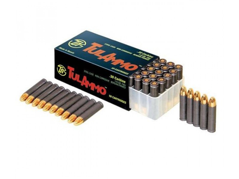 30 Carbine ТПЗ (УПЗ) FMJ 7,1г полимер (50шт) 30 Carbine ТПЗ (УПЗ) FMJ 7,1г полимер (50шт)
