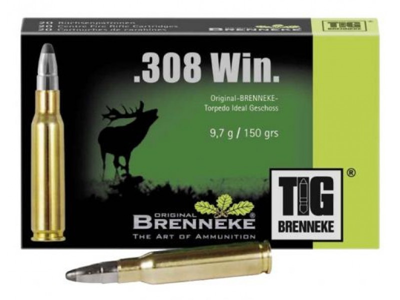 308 Win BRENNEKE TIG 9,7г (20шт)