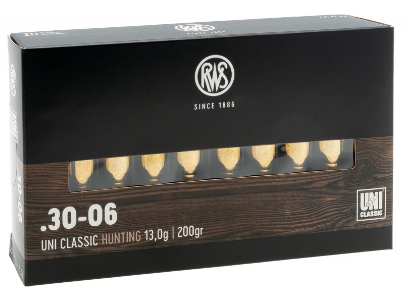 30-06 RWS DN UNI Classic 13,0г (200gr) (20шт) 30-06 RWS DN UNI Classic 13,0г (200gr) (20шт)