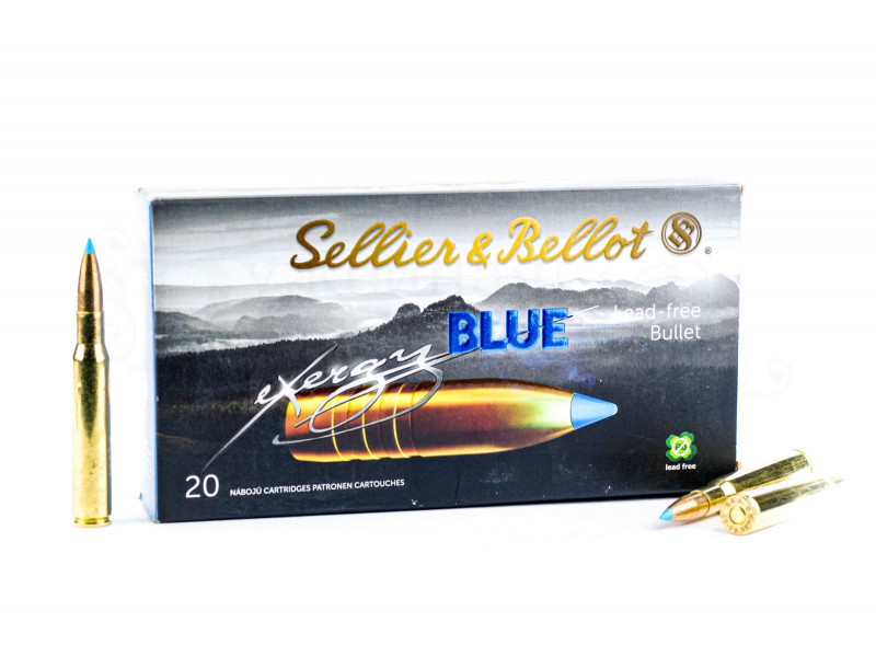 30-06 S&B TXRG 11,7г (BLUE) EXERGY (20 шт.) 30-06 S&B TXRG 11,7г (BLUE) EXERGY (20 шт.)