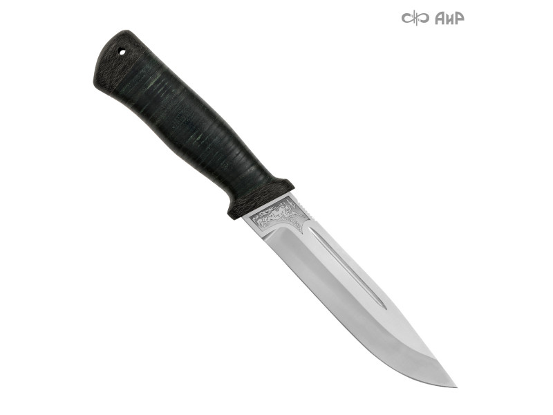 Нож охотничий "Егерь" кожа, 95х18 Нож охотничий "Егерь" кожа, 95х18