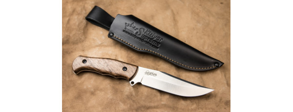 Туристический нож Caspian AUS-8 StoneWash WH LS