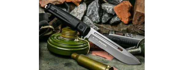 Тактический нож Feldjaeger AUS-8 TacWash Serrated BKH Black (Cпецсвязь) Тактический нож Feldjaeger AUS-8 TacWash Serrated BKH Black (Cпецсвязь)