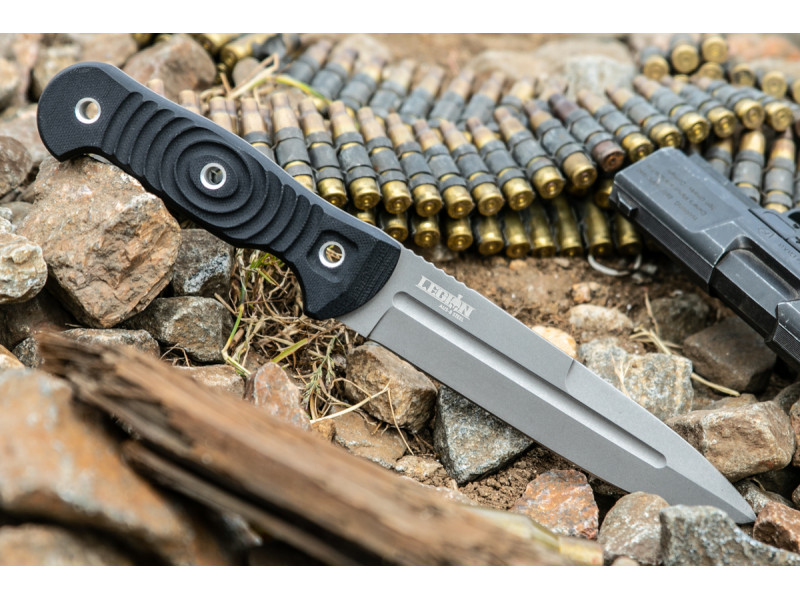 Туристический нож Legion AUS-8 TW G10-BH Black Туристический нож Legion AUS-8 TW G10-BH Black