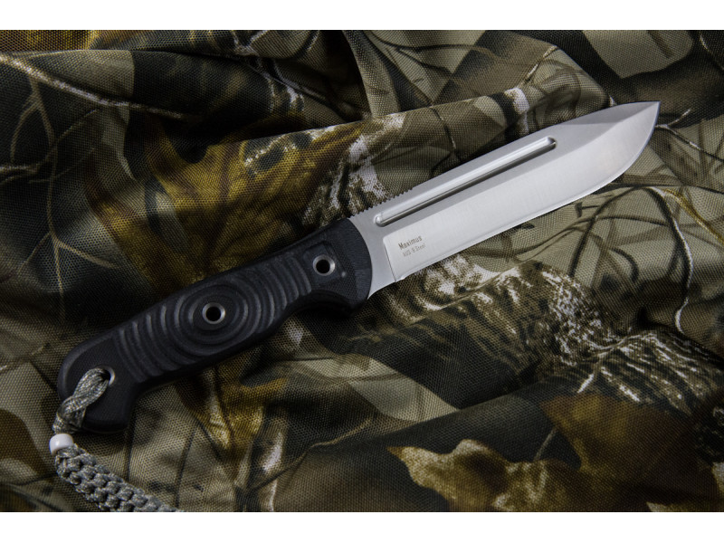 Туристический нож Maximus AUS-8 StoneWash G10-BH CAMO Туристический нож Maximus AUS-8 StoneWash G10-BH CAMO