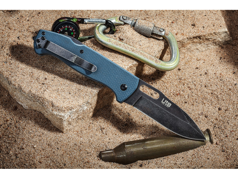 Складной нож UTE 440C BlackWash Gray G10-GYH