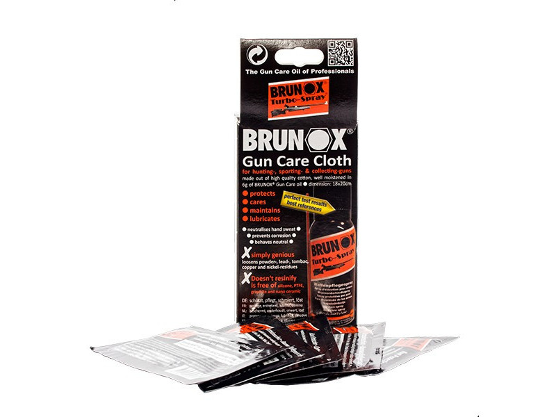 BRUNOX GUN CARE 6ml*5шт (Набор пропитанных салфеток)