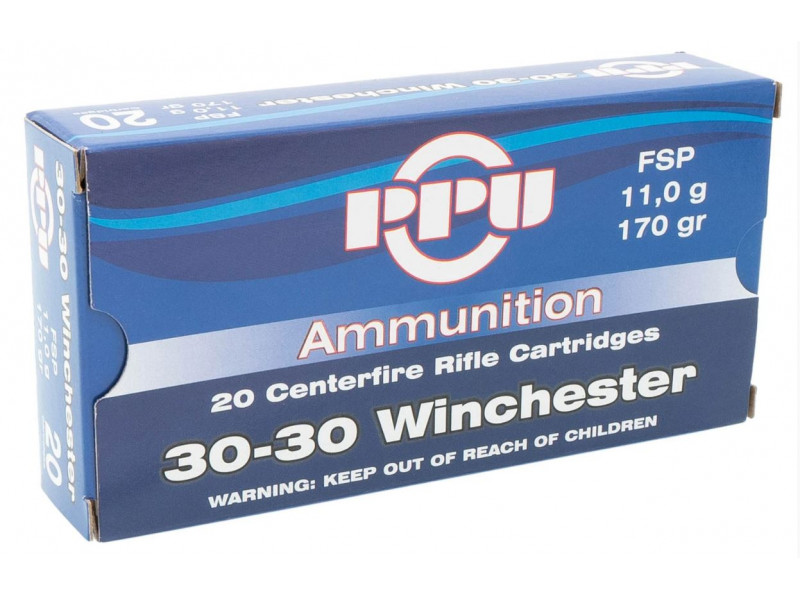 30-30 Win PPU FSP 11,0г (170gr) (20шт) 30-30 Win PPU FSP 11,0г (170gr) (20шт)