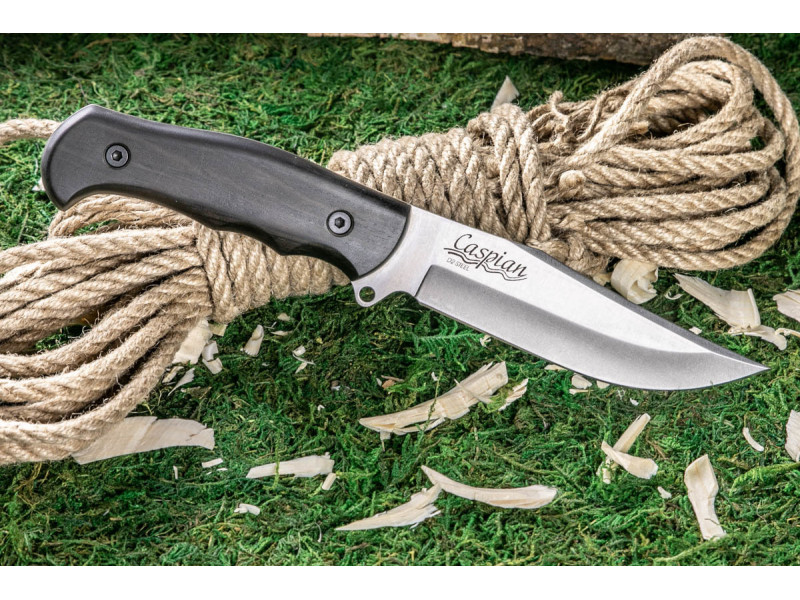 Туристический нож Caspian D2 StoneWash HBH LS Туристический нож Caspian D2 StoneWash HBH LS