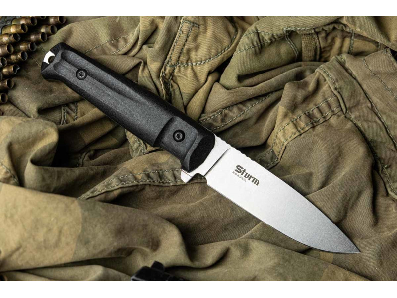 Туристический нож STURM AUS-8 StoneWash BKH BPS Туристический нож STURM AUS-8 StoneWash BKH BPS