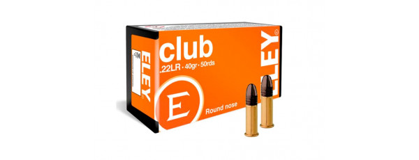 22 LR ELEY 2,59г CLUB патрон (50 шт.) 22 LR ELEY 2,59г CLUB патрон (50 шт.)