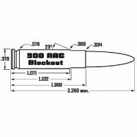 300 AAC BLACKOUT TПЗ FMJ ГЛ ОТ 125gr (20шт) 