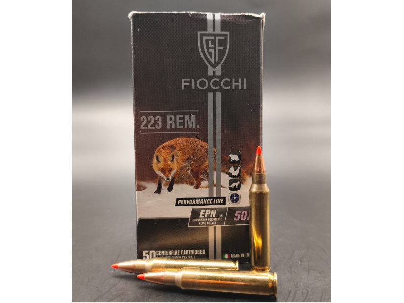 223 Rem Fiocchi EPN 3,9г (60gr) (50шт) 223 Rem Fiocchi EPN 3,9г (60gr) (50шт)